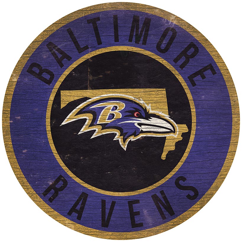 NFL State Circle Sign - Image 6