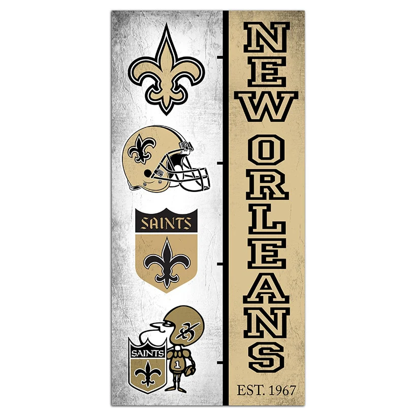 NFL Team Logo History Sign - Image 14
