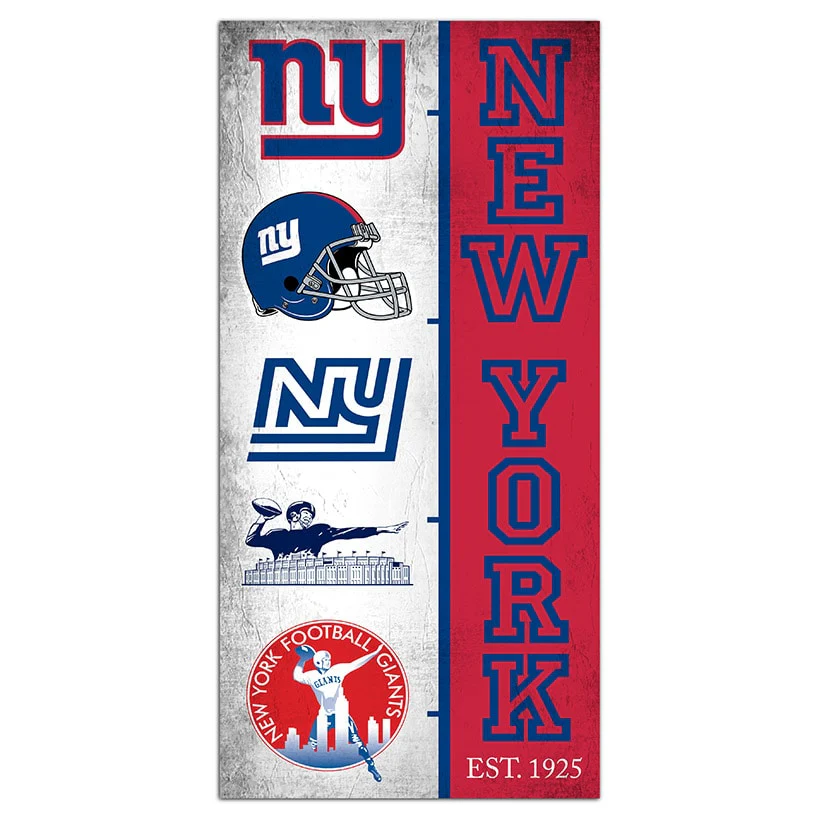 NFL Team Logo History Sign - Image 15