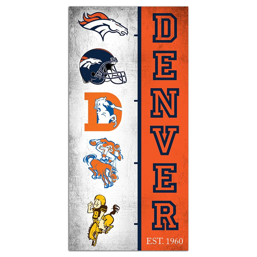 NFL Team Logo History Sign - Image 2