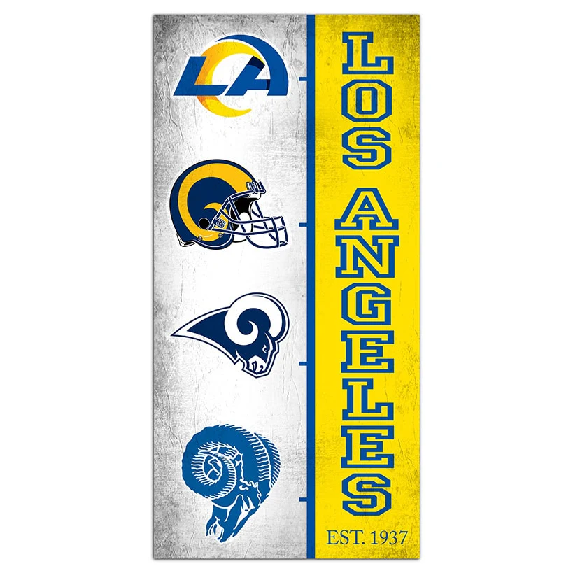 NFL Team Logo History Sign - Image 24