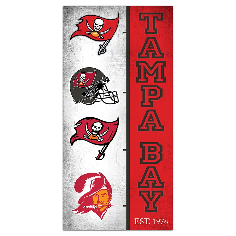 NFL Team Logo History Sign - Image 29