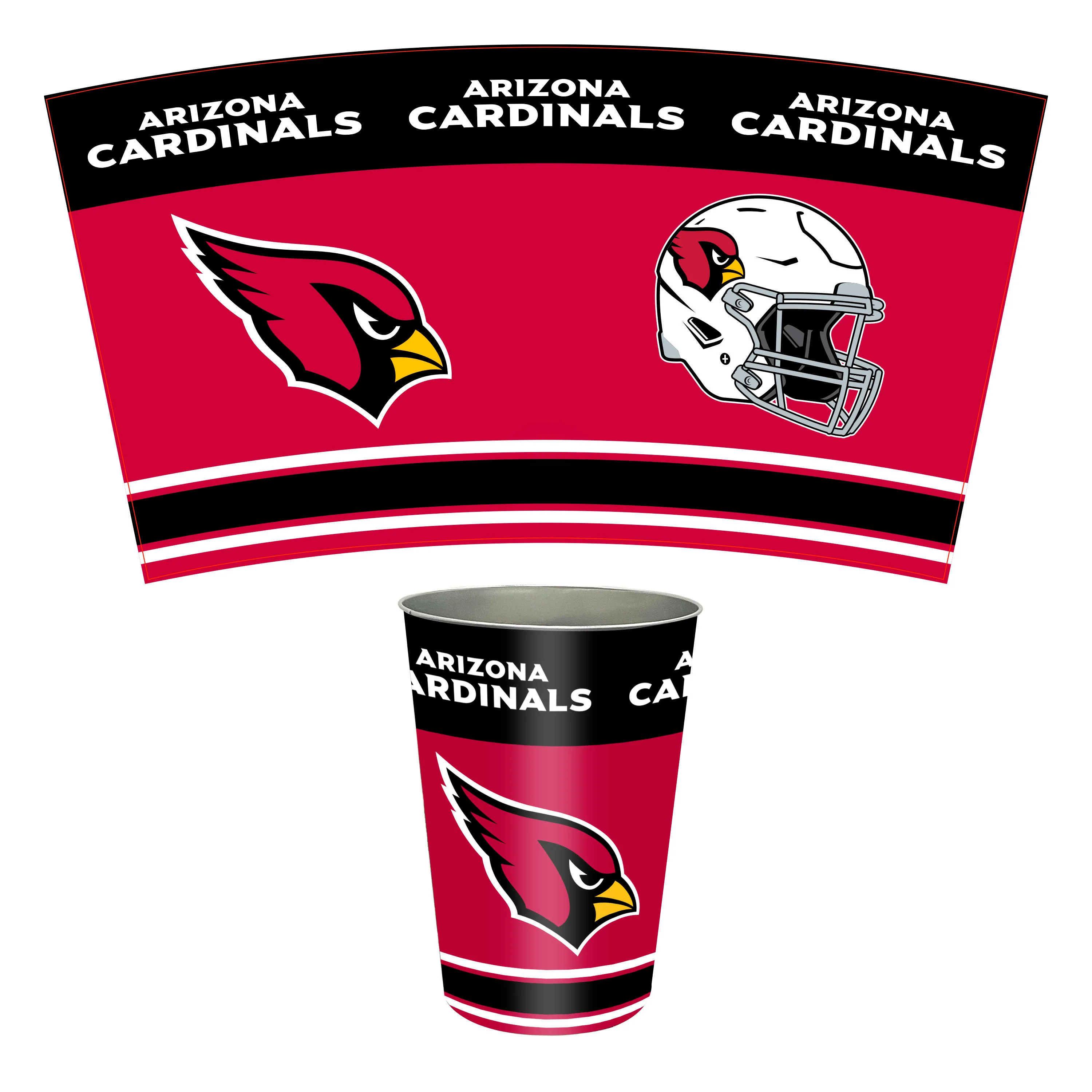 NFL Tin Wastebasket - Image 33