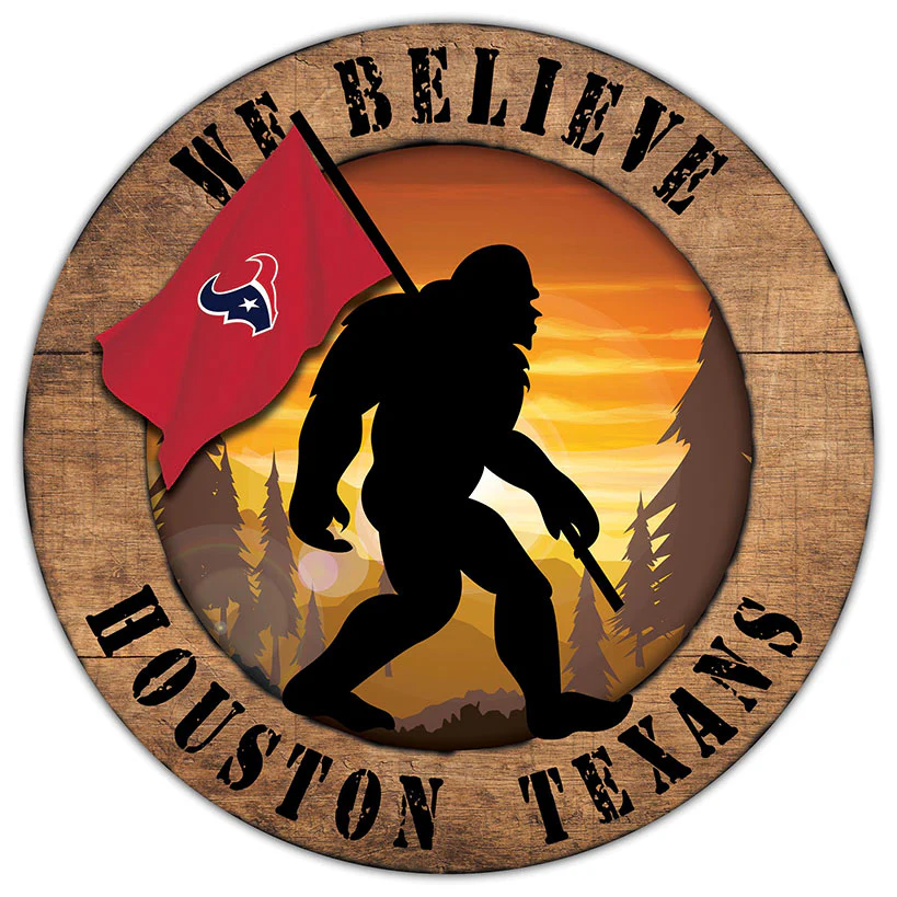 NFL We Believe Bigfoot Sign - Image 14