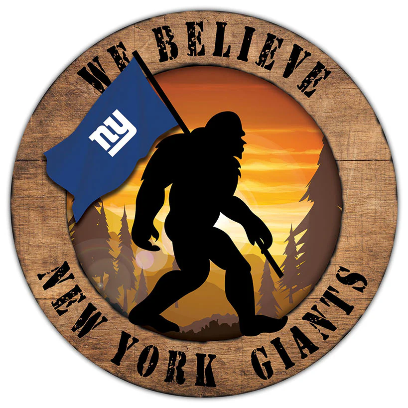 NFL We Believe Bigfoot Sign - Image 21