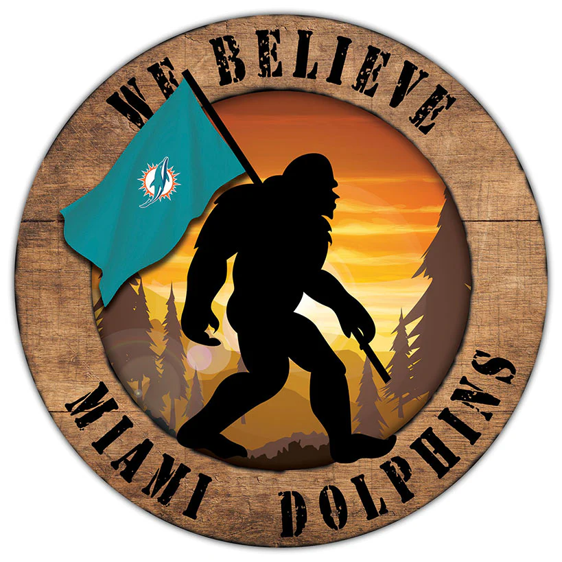 NFL We Believe Bigfoot Sign - Image 25