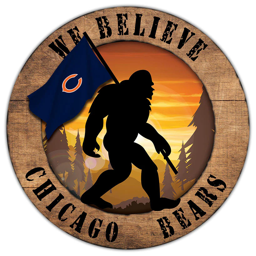 NFL We Believe Bigfoot Sign - Image 3