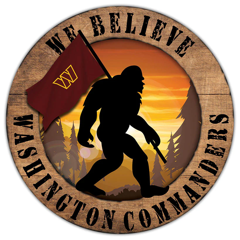 NFL We Believe Bigfoot Sign - Image 33