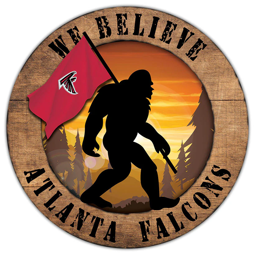 NFL We Believe Bigfoot Sign - Image 6