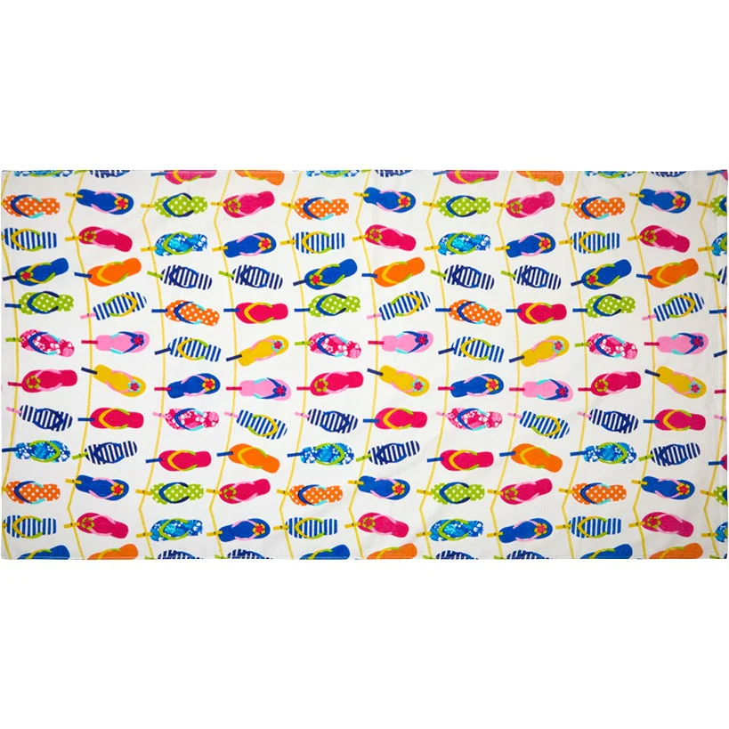Novelty Beach Towel Cotton Oversized 34x64 - Image 2