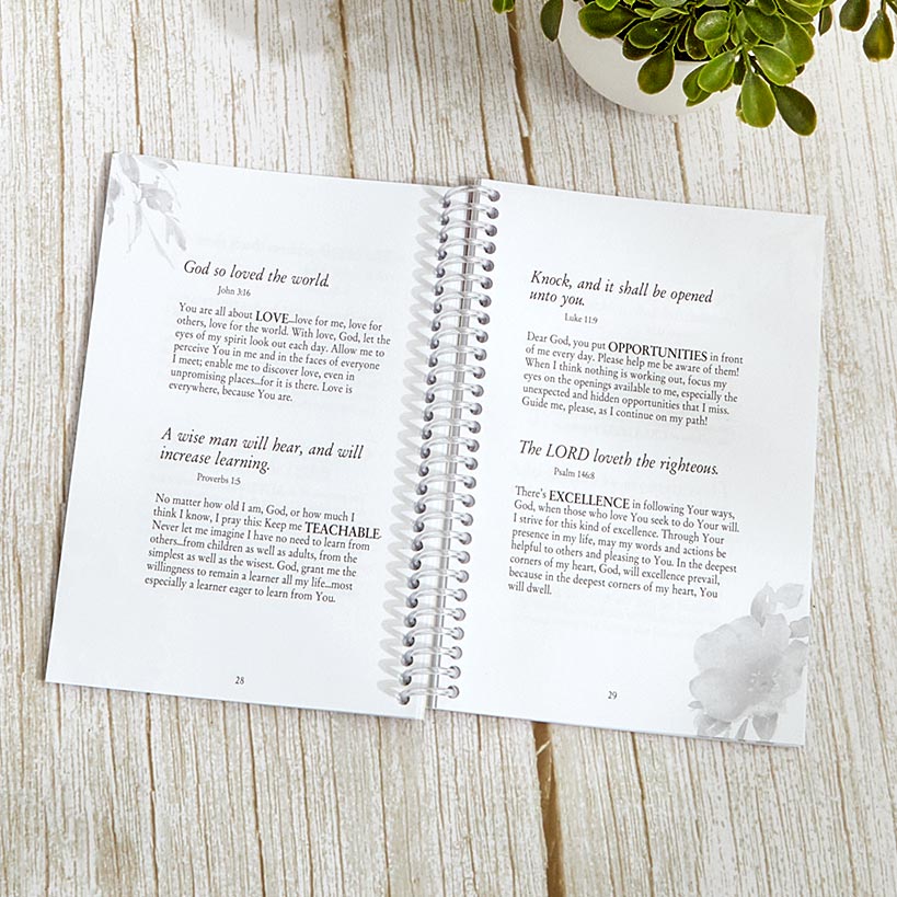 One Minute Prayers Notebook with Bonus Magnet - Image 5