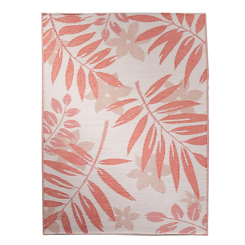 5'x7' Outdoor Hibiscus Patio Rug