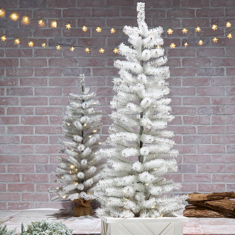 Outdoor Lighted Tinsel Tree 36 or 48 Inches - Image 3