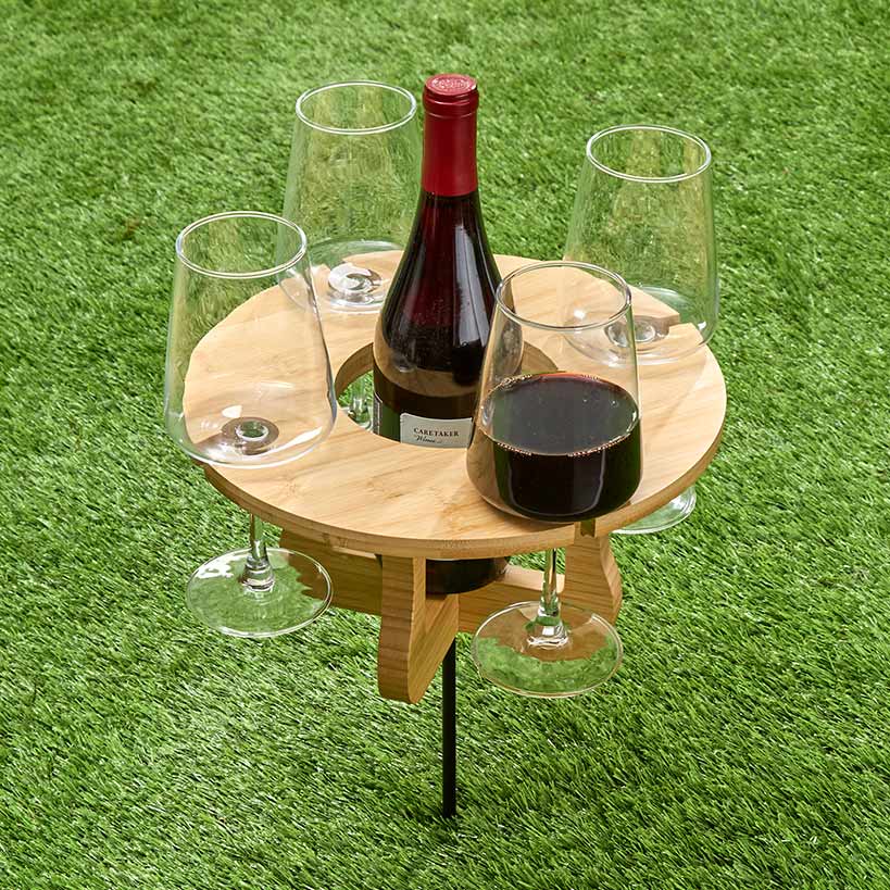 Outdoor Wine or Beer Picnic Table - Image 2