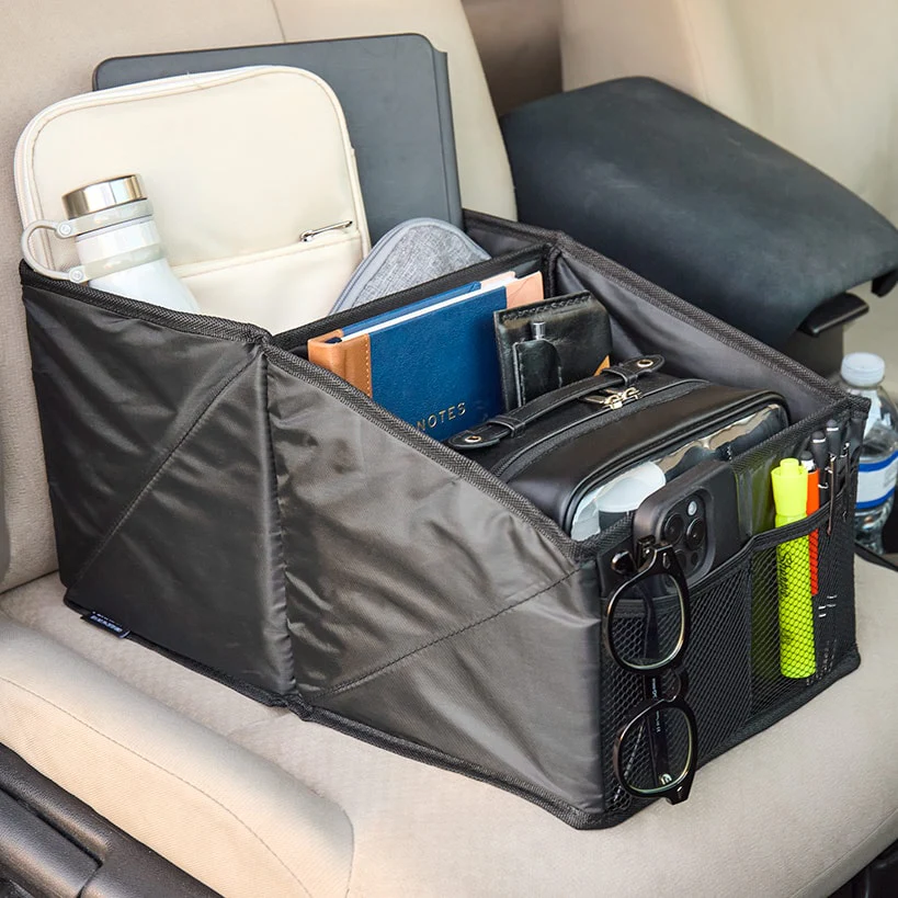 Pennzoil® Back Seat Car Auto Organizer 2 Large Compartments and Pockets - Image 3