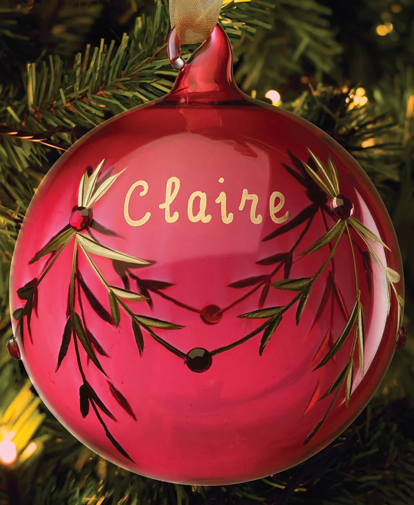 Personalized Birthstone Ornament - Image 8