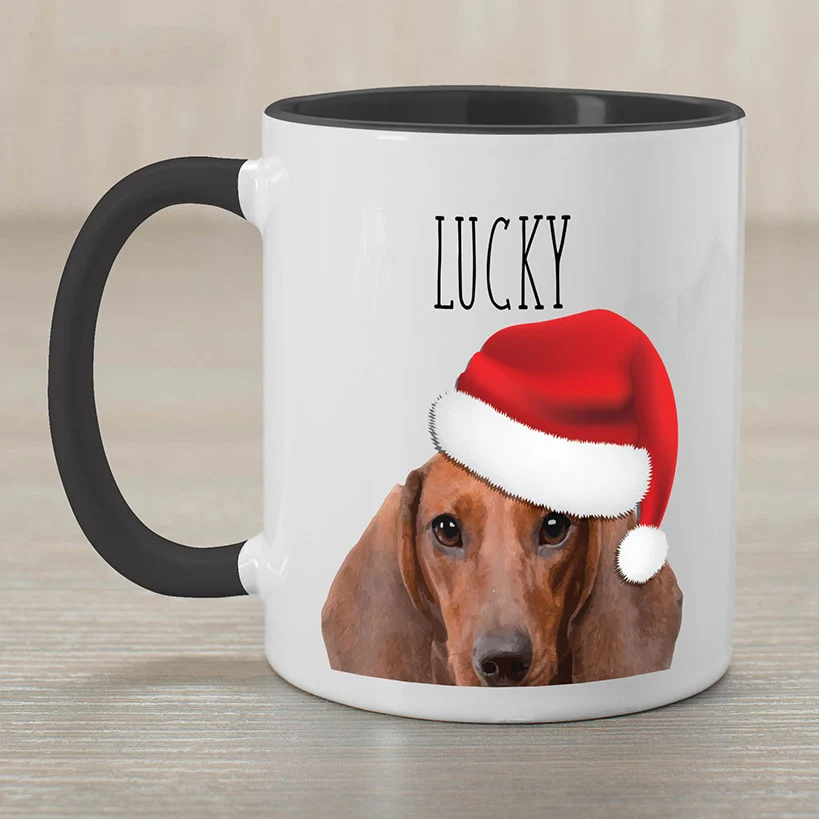 Personalized Christmas Pet Mug - Image 7