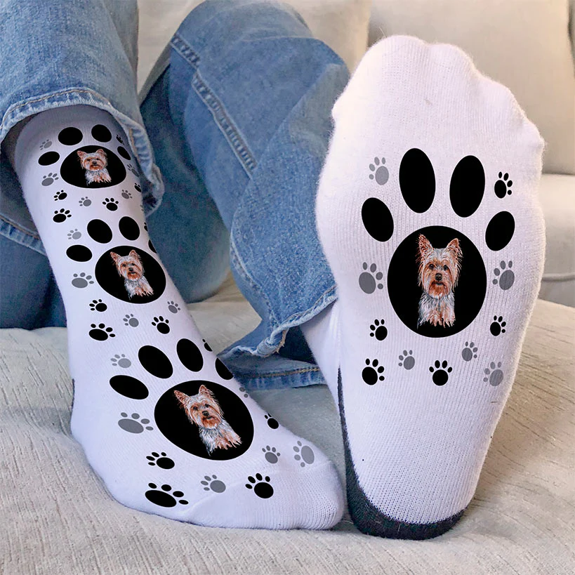 Personalized Dog Breed Crew Socks - Image 9
