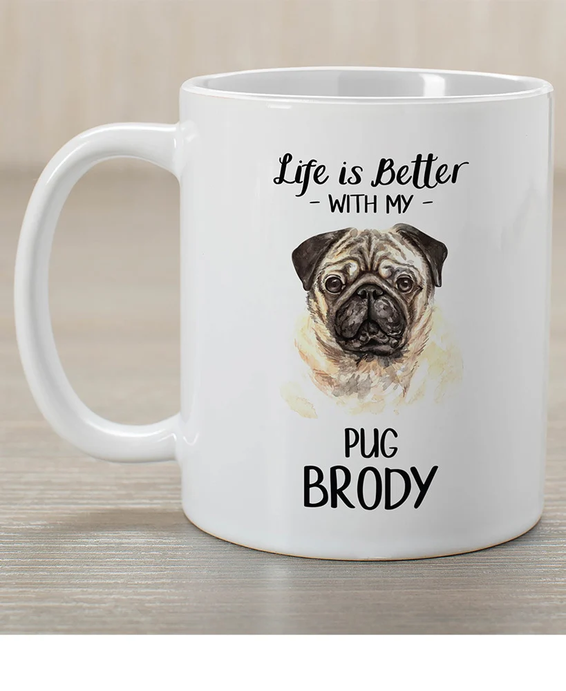 Personalized Dog Breed T-Shirt or Mug - Image 3