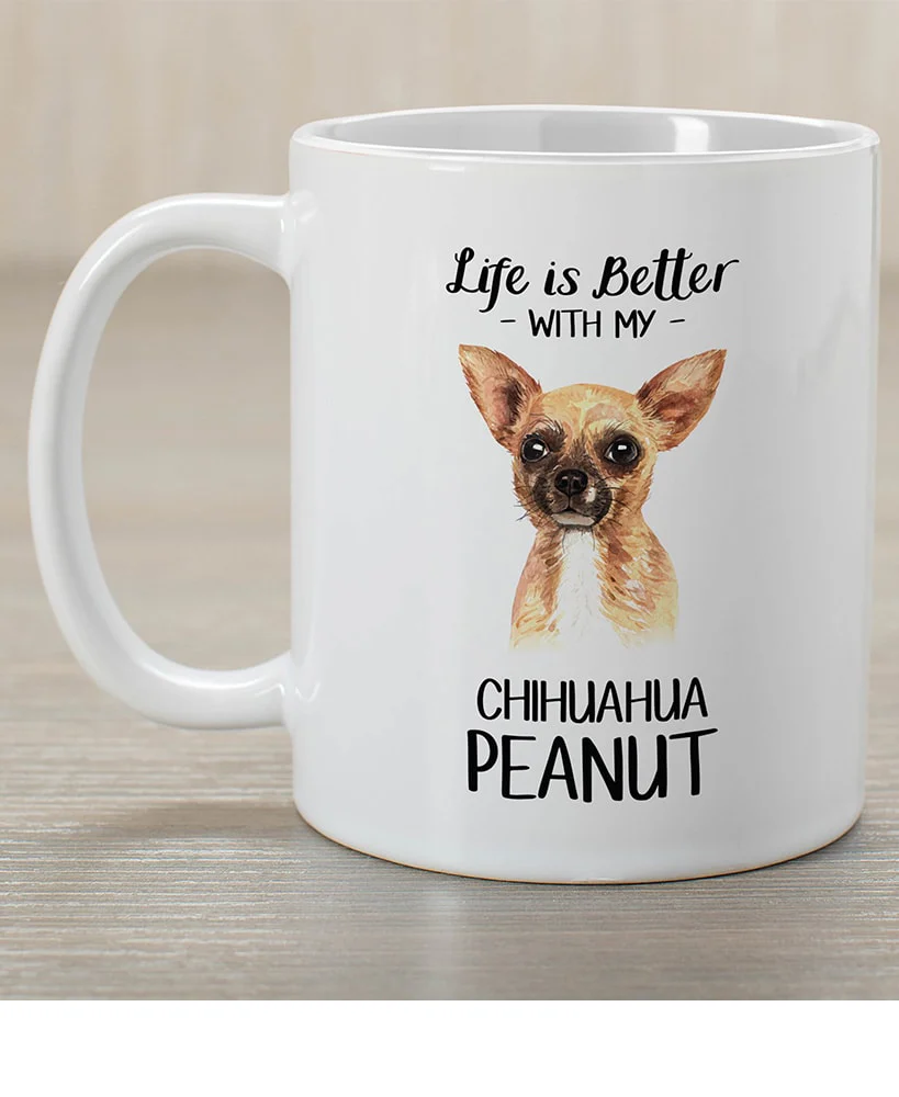 Personalized Dog Breed T-Shirt or Mug - Image 6