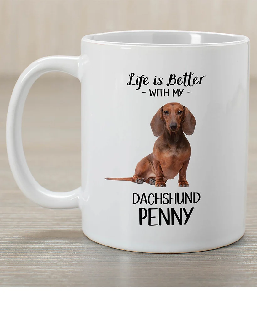 Personalized Dog Breed T-Shirt or Mug - Image 7