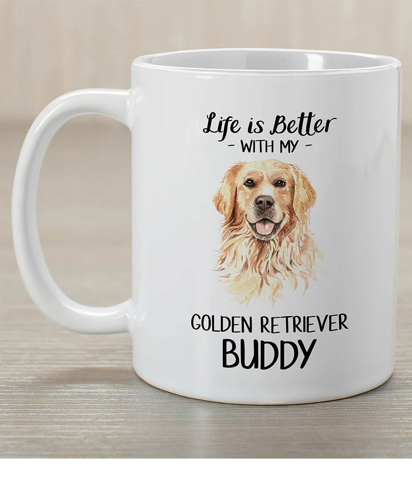 Personalized Dog Breed T-Shirt or Mug - Image 8