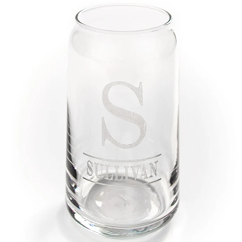Personalized Etched Wine or Beer Glass - Image 3