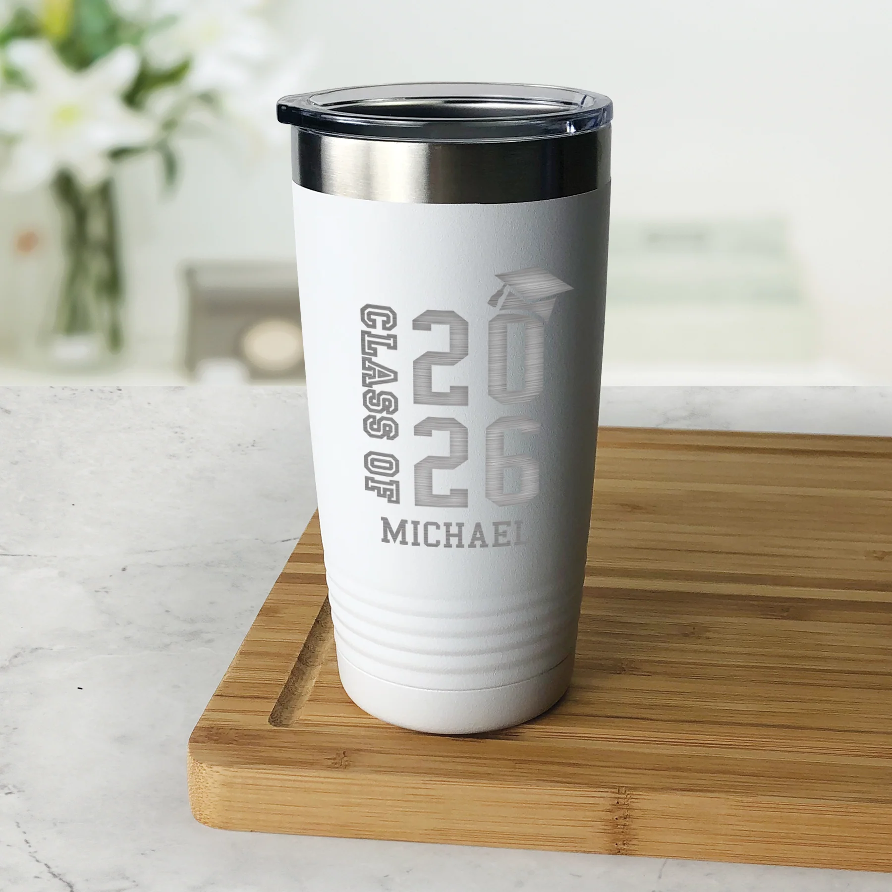 Personalized Graduation Class of Tumbler 20oz - Image 4