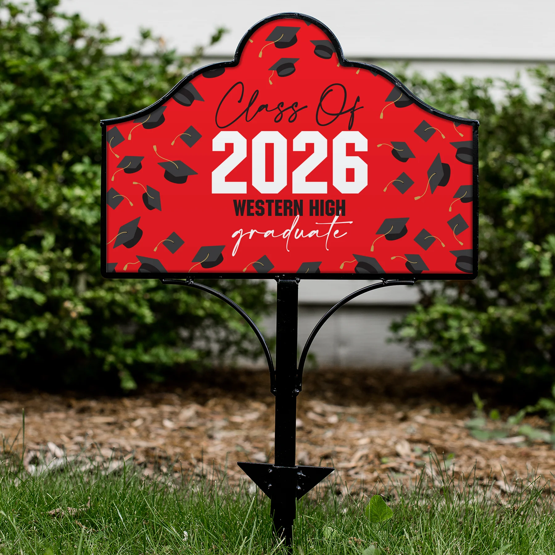 Personalized Graduation Magnet Yard Sign - Image 3