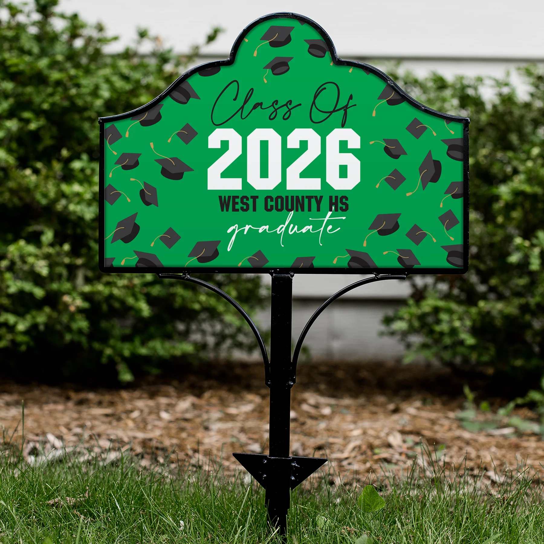 Personalized Graduation Magnet Yard Sign - Image 5