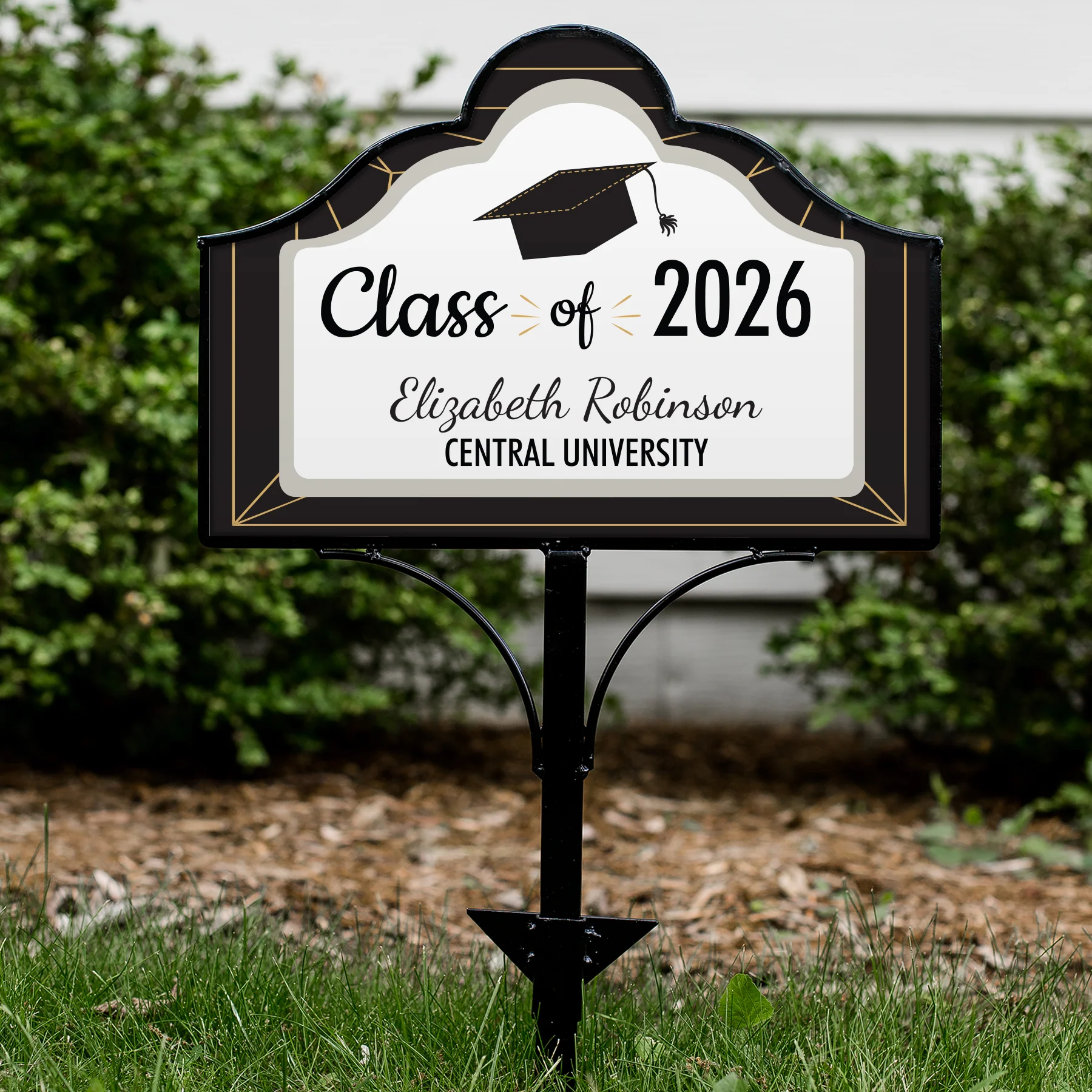Personalized Graduation Magnet Yard Sign - Image 6