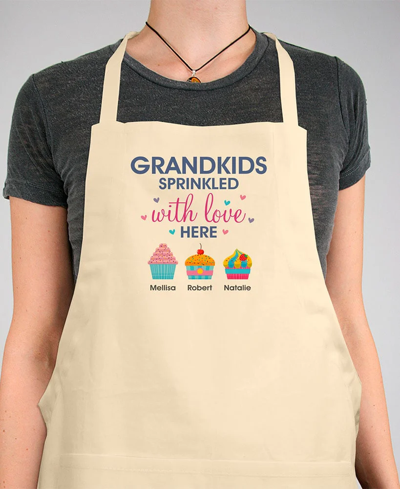 Personalized Grandkids Sprinkled with Love Kitchen Collection - Image 3