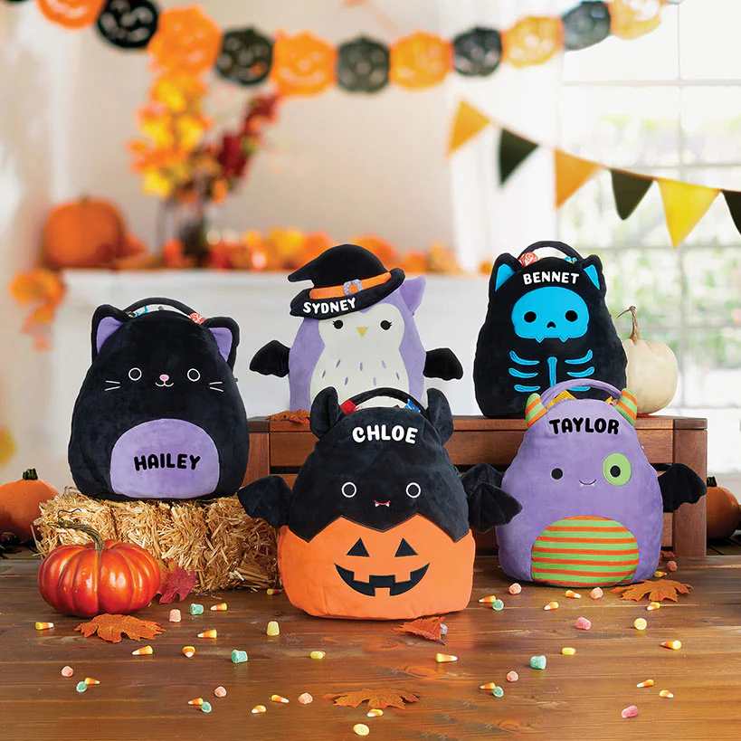 Personalized Halloween Squishmellow Treat Bag Stump Skeleton - Image 5
