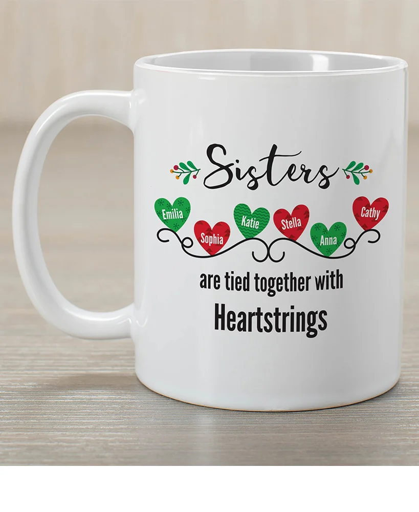 Personalized Heartstrings Coffee Mug or Ornament - Image 2
