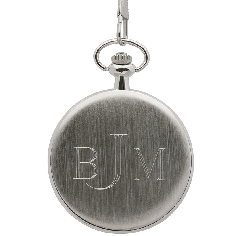Personalized JFK Half-Dollar Coin Pocket Watch - Image 3
