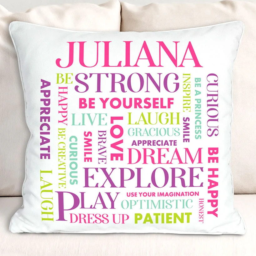 Personalized Kids' Inspirational Sherpa Throws or Pillows - Image 5
