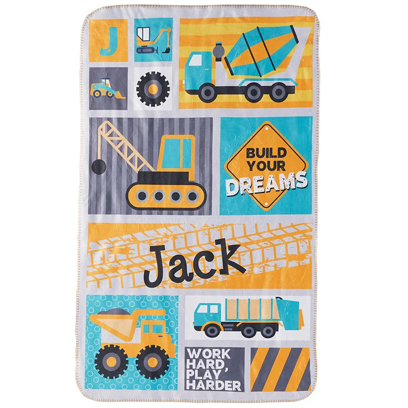 Personalized Kids' Sherpa Throws - Image 12