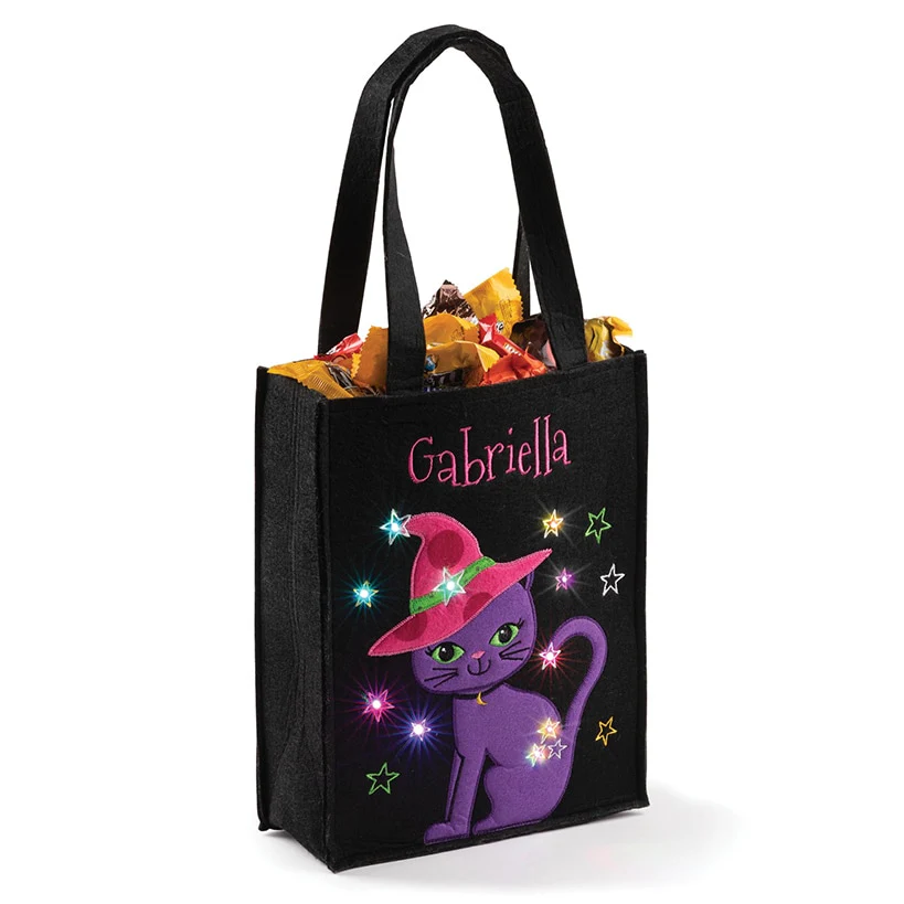 Personalized LED Halloween Treat Bag - Image 12