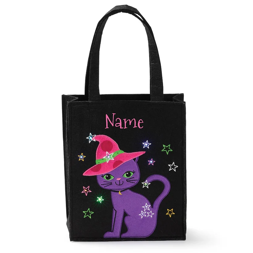 Personalized LED Halloween Treat Bag - Image 6