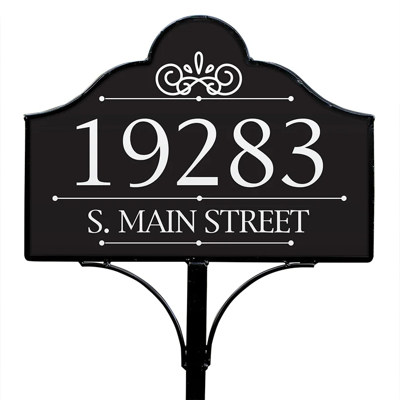 Personalized Magnetic Address Sign or Stake - Image 4