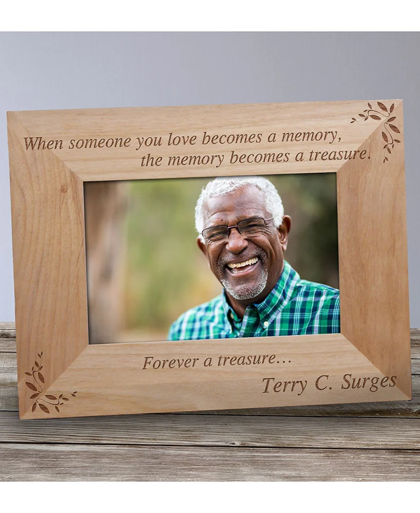 Personalized Memorial Wood Photo Frames - Image 3