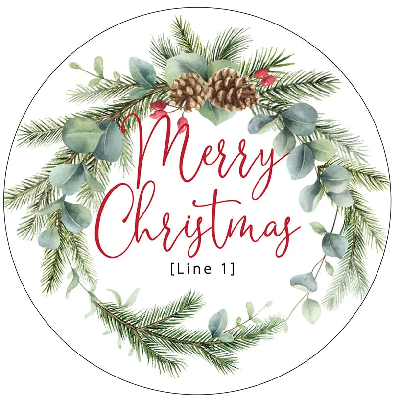 Personalized Merry Christmas Wall Sign - Image 3