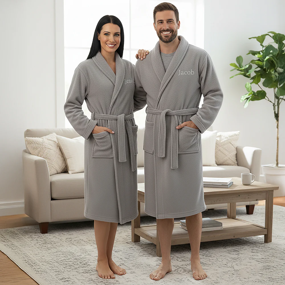 Personalized Microfleece Robe