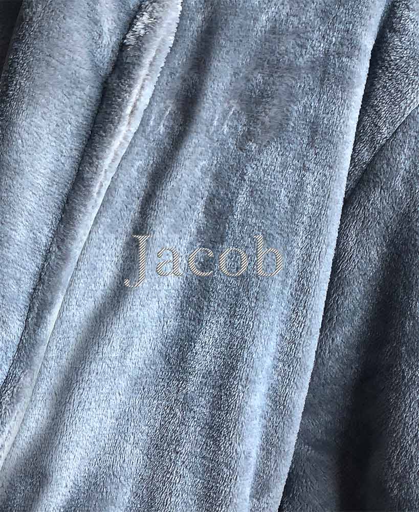 Personalized Microfleece Robe - Image 10