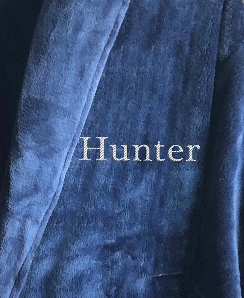 Personalized Microfleece Robe - Image 8