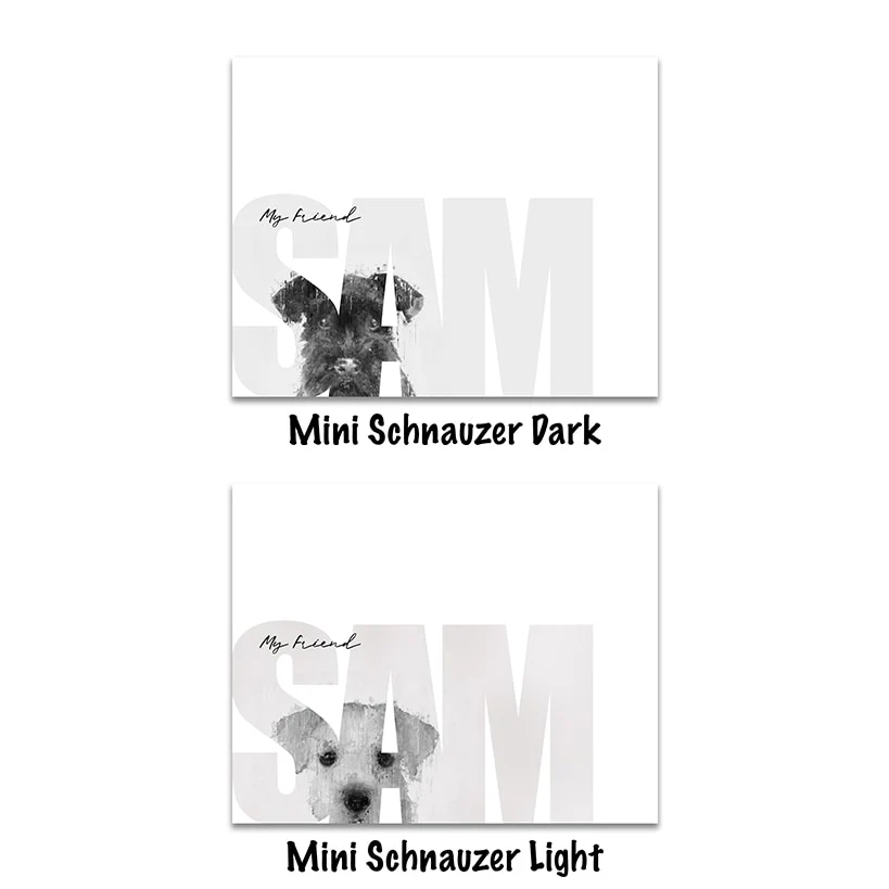 Personalized "My Friend" Dog Wall Hangings - Image 5
