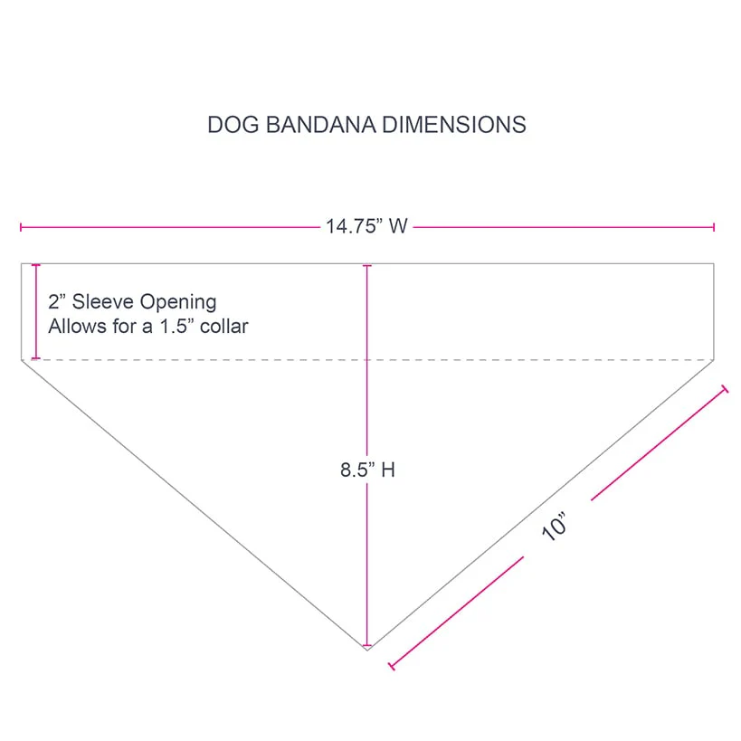 Personalized Pet Bandana Spring Plaid - Image 2