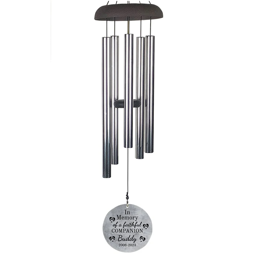 Personalized Pet Memorial Windchime 30" - Image 3