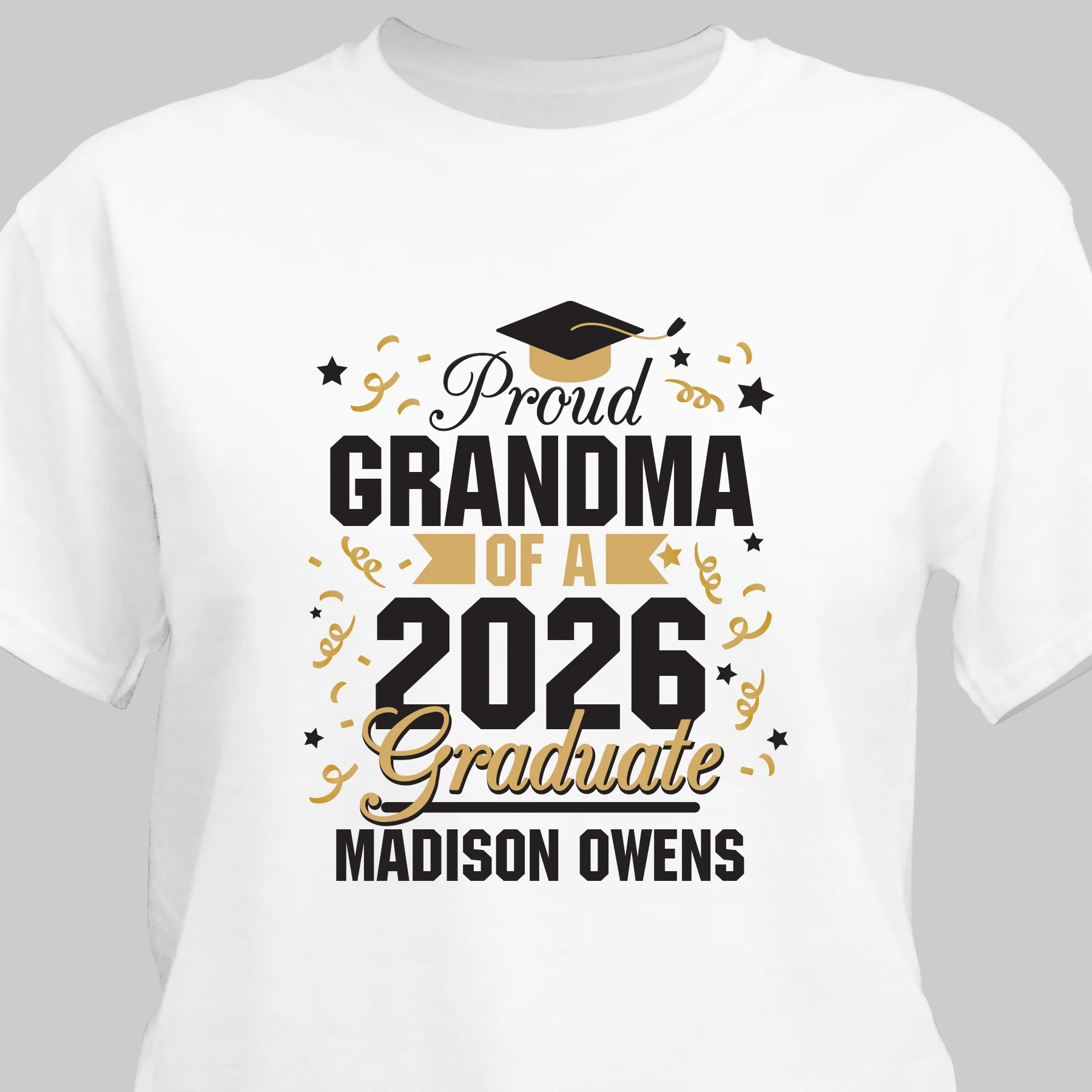Personalized Proud of Our Graduate T-Shirt