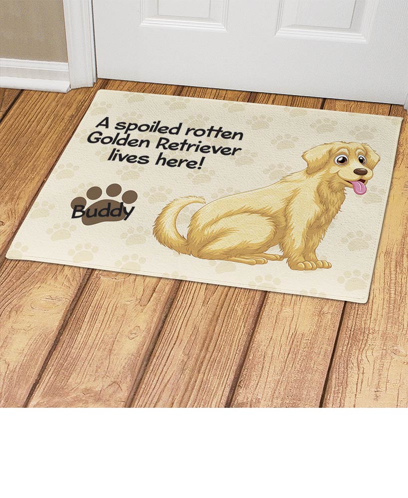 Personalized Spoiled Dog Breed Doormats - Image 9